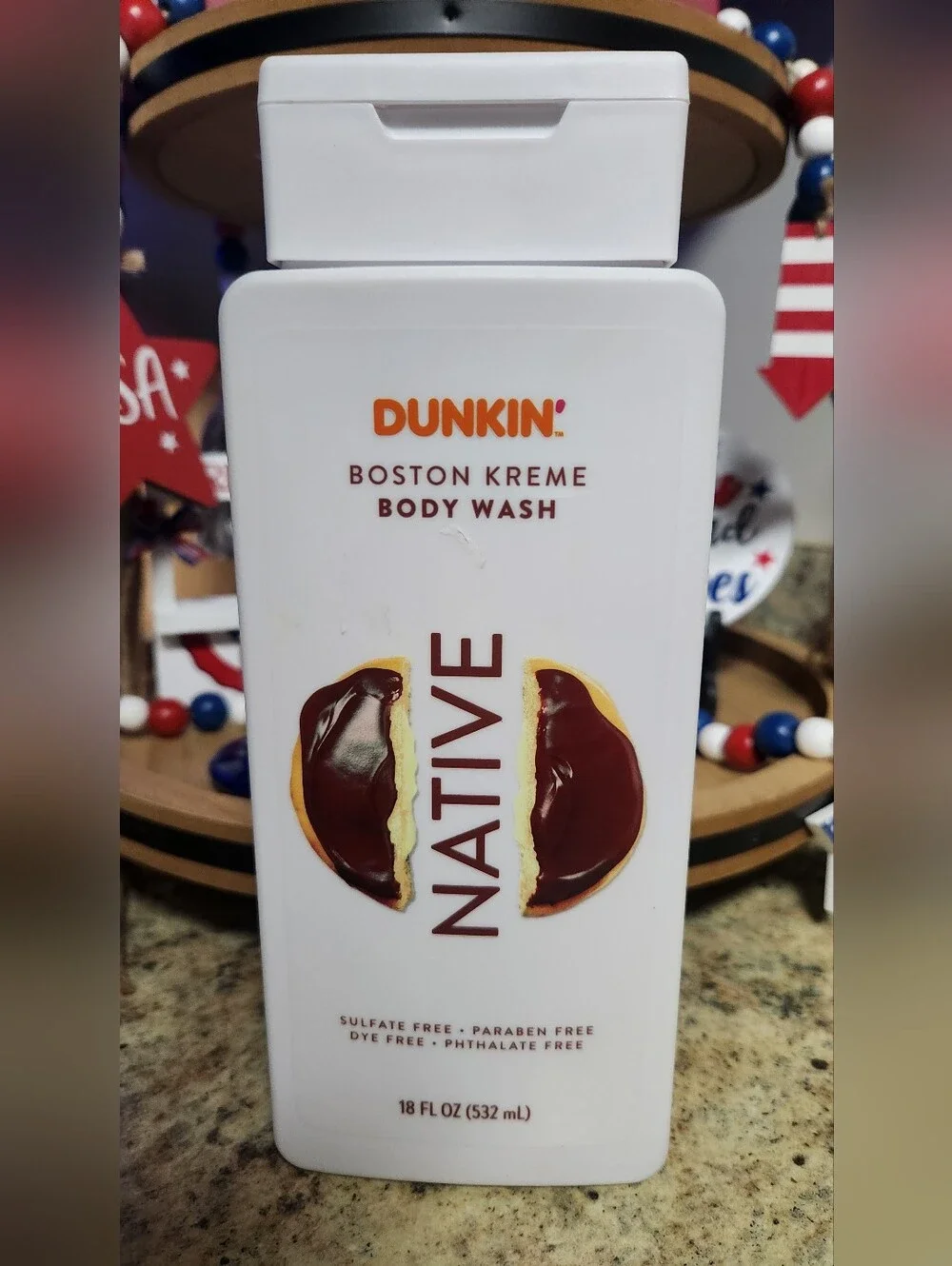 Native Dunkin' Body Wash Boston Kreme Limited Edition